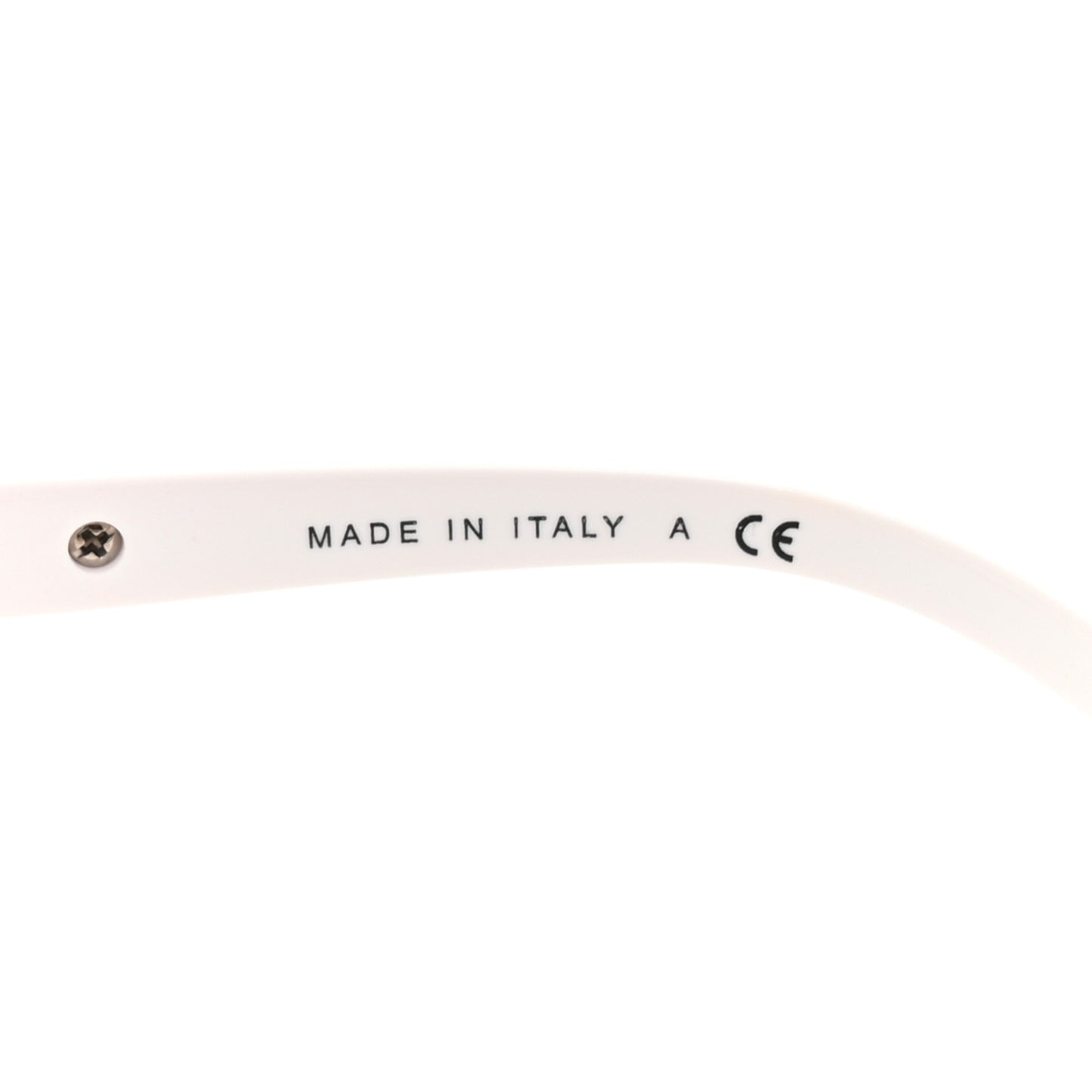 Lambskin Quilted CC Aviator Sunglasses 4195-Q White Silver