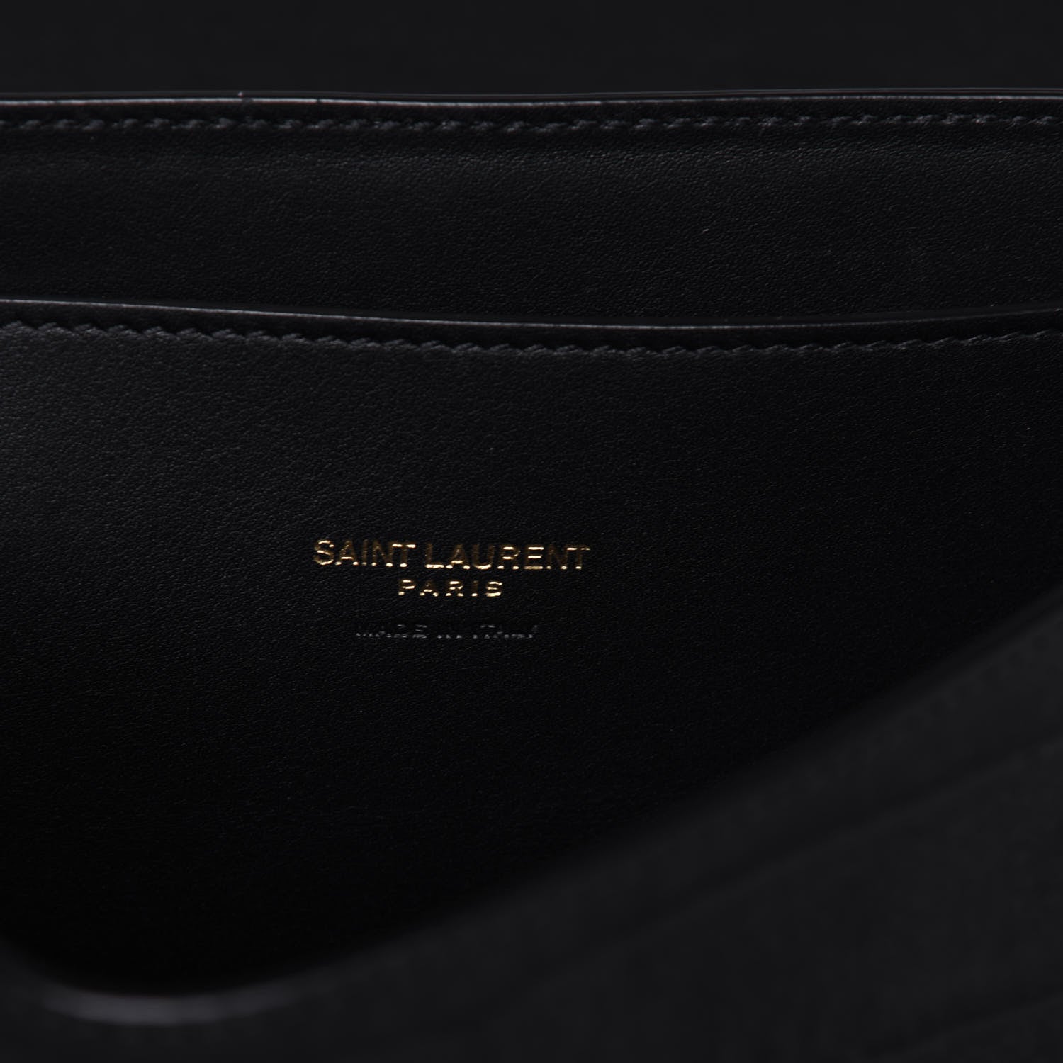 Saint Laurent Crocodile Embossed Monogram Nubuck Medium Kaia Satchel Black 7 of 12