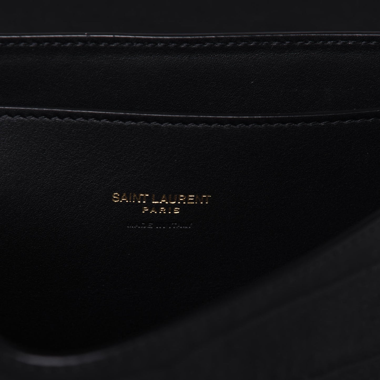 Crocodile Embossed Monogram Nubuck Medium Kaia Satchel Black