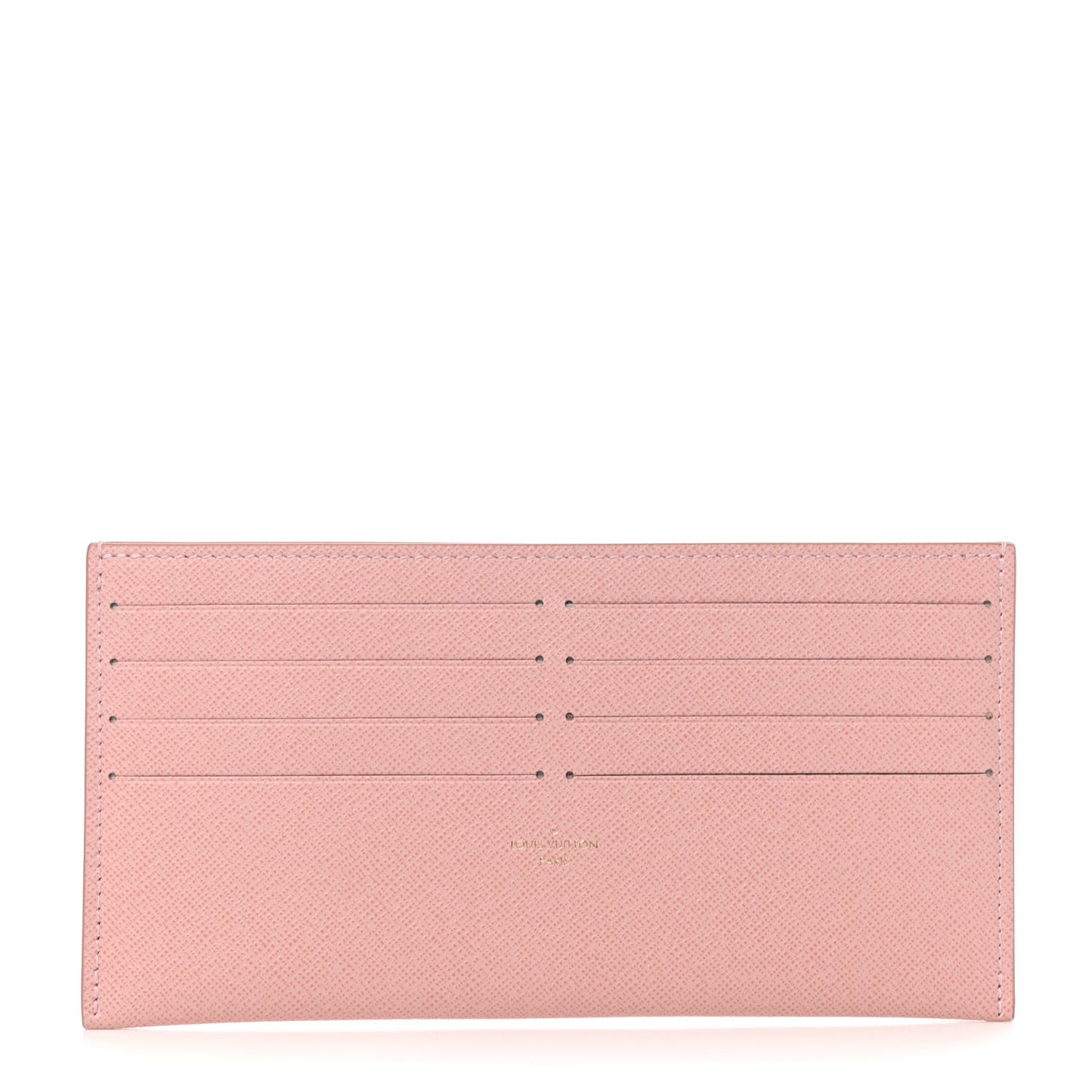 Calfskin Felicie Card Holder Insert Rose Ballerine