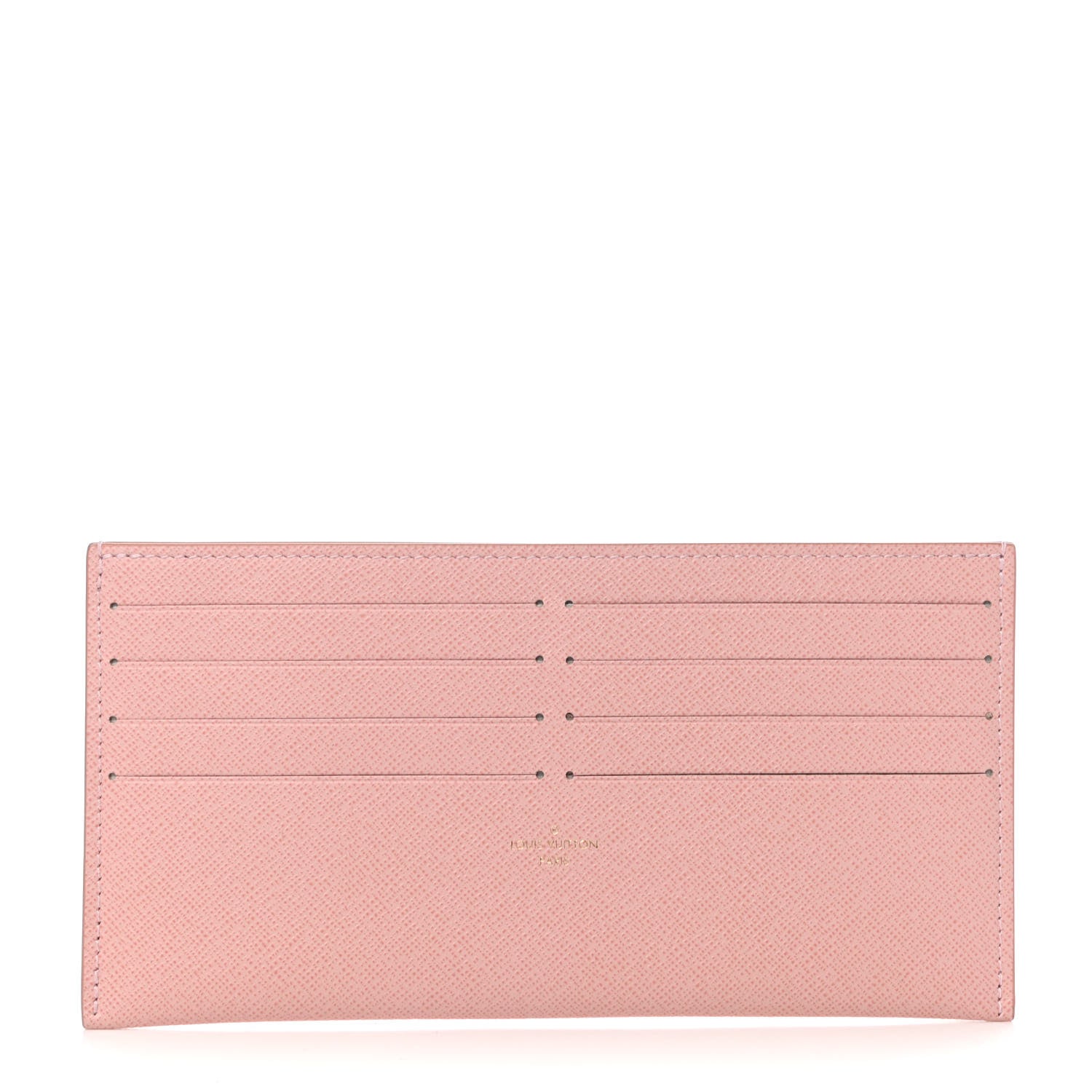 Louis Vuitton Calfskin Felicie Card Holder Insert Rose Ballerine 1 of 6