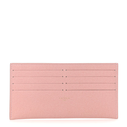 Louis Vuitton Calfskin Felicie Card Holder Insert Rose Ballerine 1 of 6
