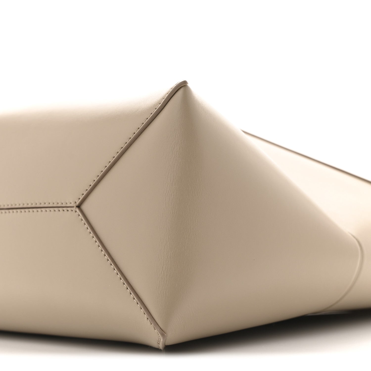 Loewe Shiny Calfskin Medium Puzzle Fold Tote Sand 10 of 11