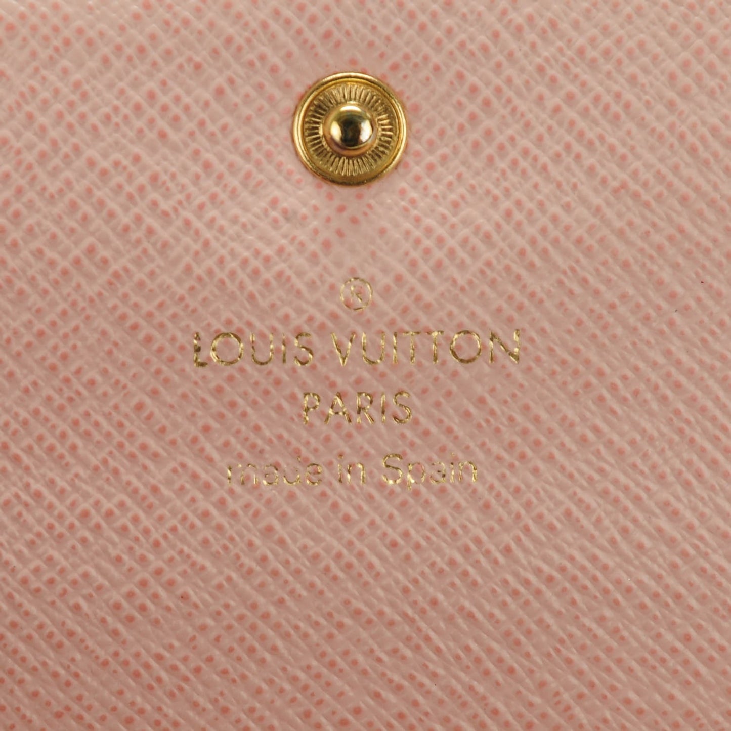 Monogram Emilie Wallet Rose Ballerine