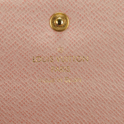 Louis Vuitton Monogram Emilie Wallet Rose Ballerine 6 of 9