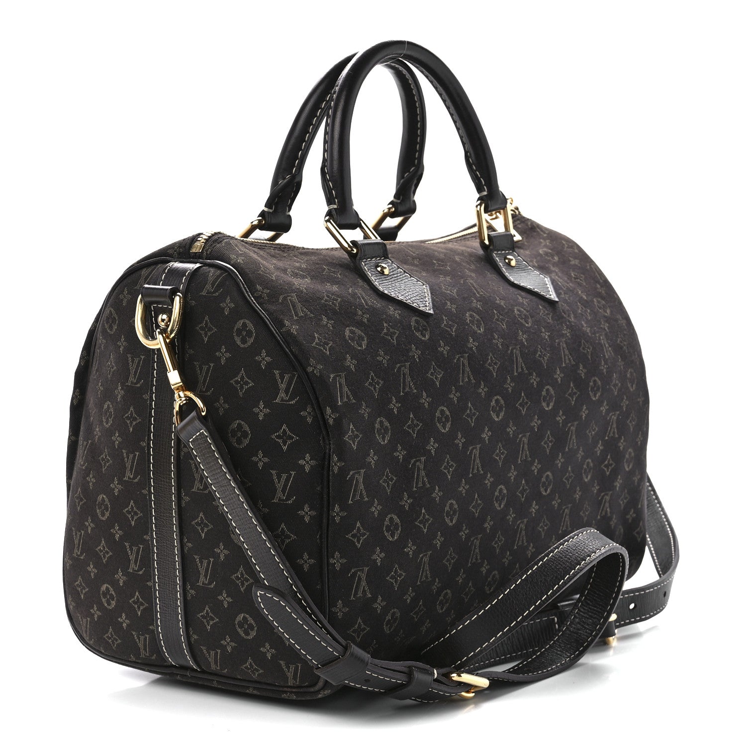 Louis Vuitton Monogram Idylle Speedy Bandouliere 30 Fusain 3 of 10