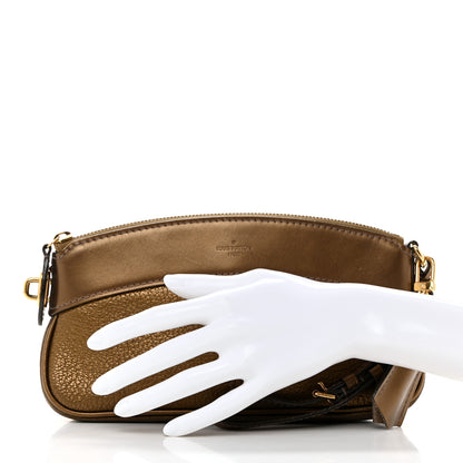 Louis Vuitton Suhali Lockit Clutch Bronze 2 of 10