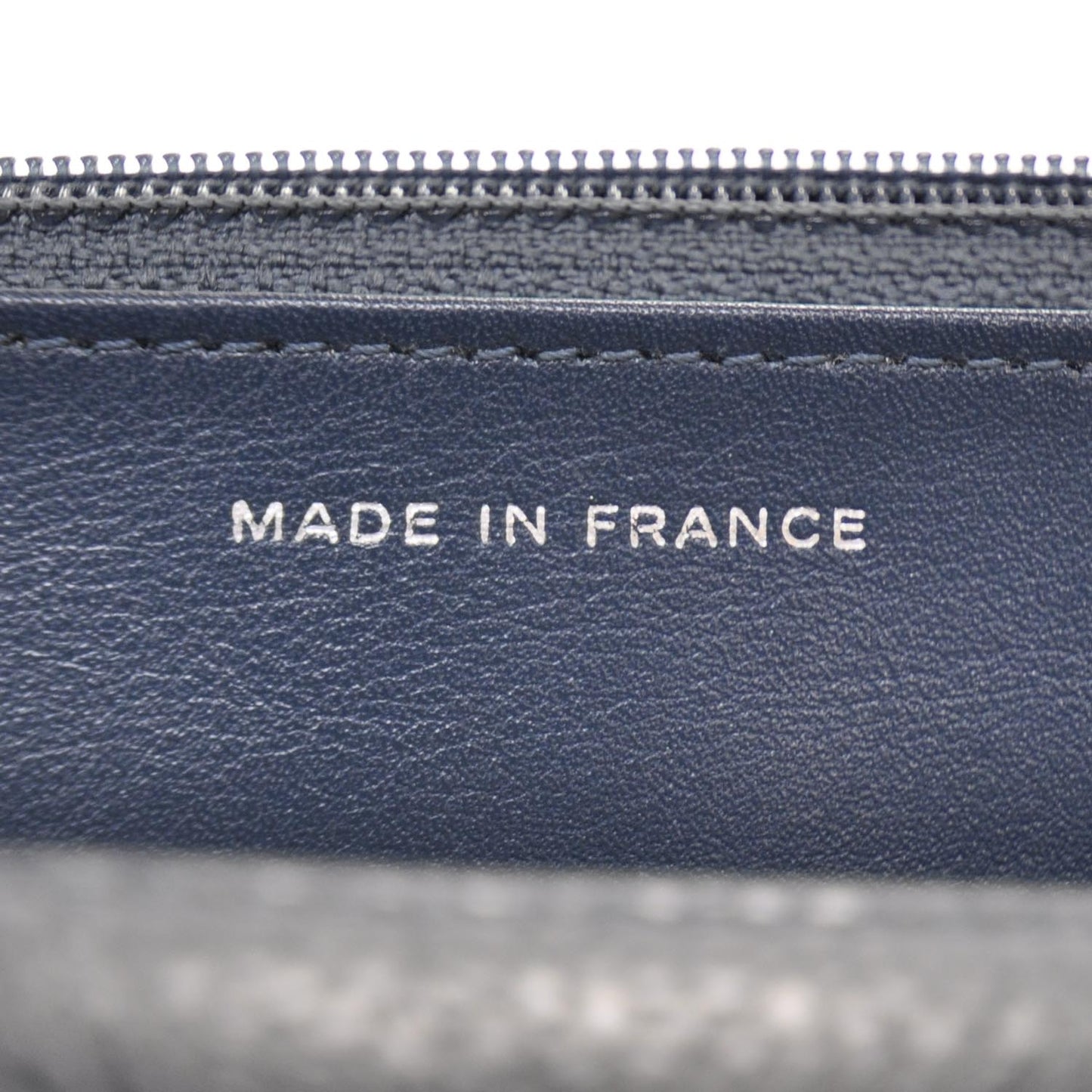 Caviar Wallet on Chain WOC Navy Blue