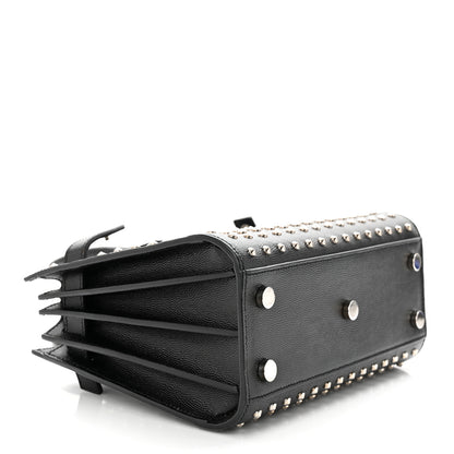 Saint Laurent Calfskin Studded Nano Sac De Jour Black 4 of 9