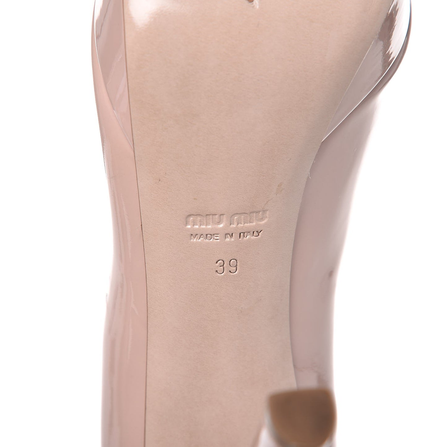 Vernice Platform Pumps 39 Cipria