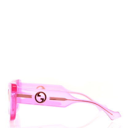 Gucci Acetate Injection Cat Eye Sunglasses GG1552S Purple 3 of 9