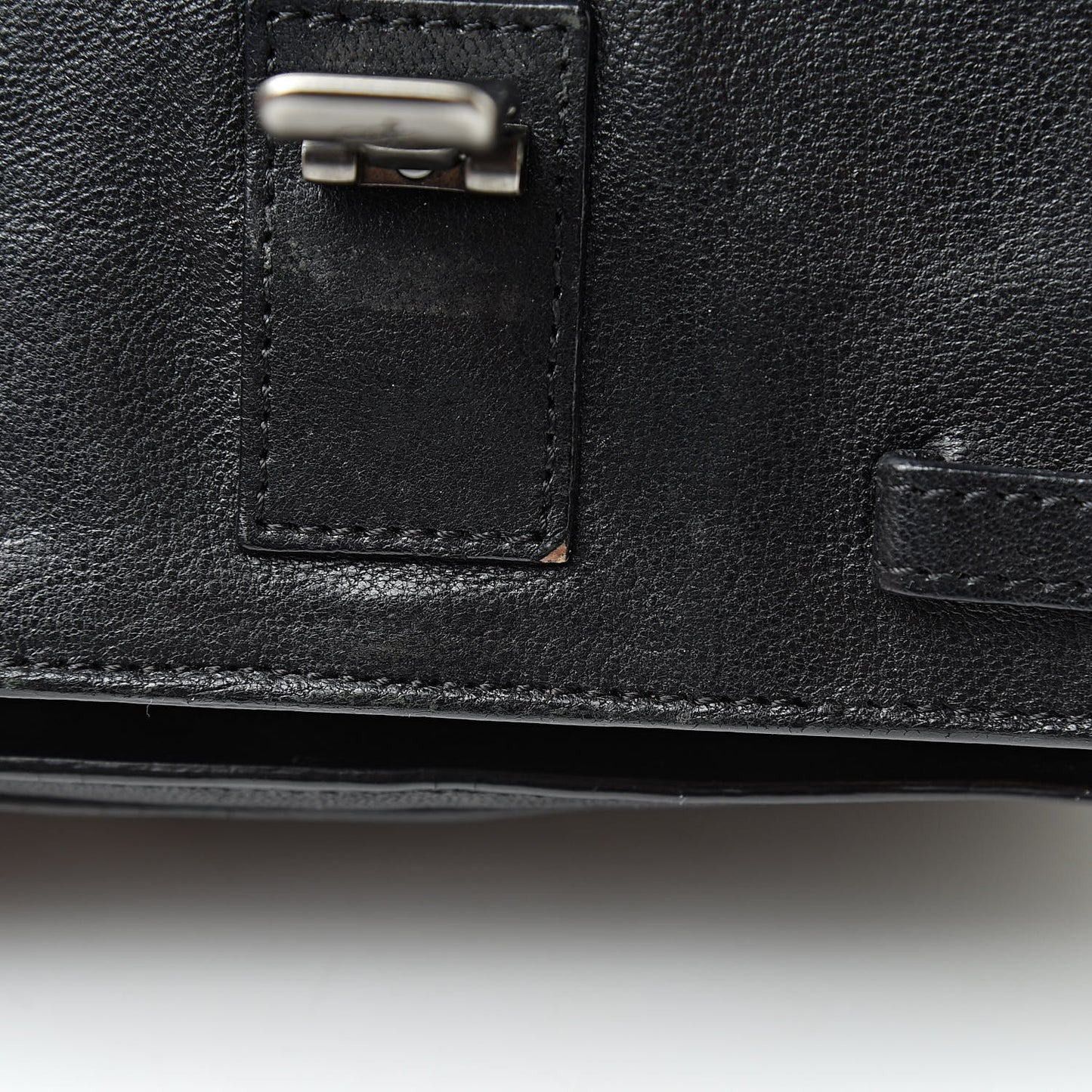 Lambskin PS1 Mini Pouch Messenger Black