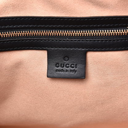 Gucci Suede Patent GG Web Medium Ophidia Boston Black 6 of 11