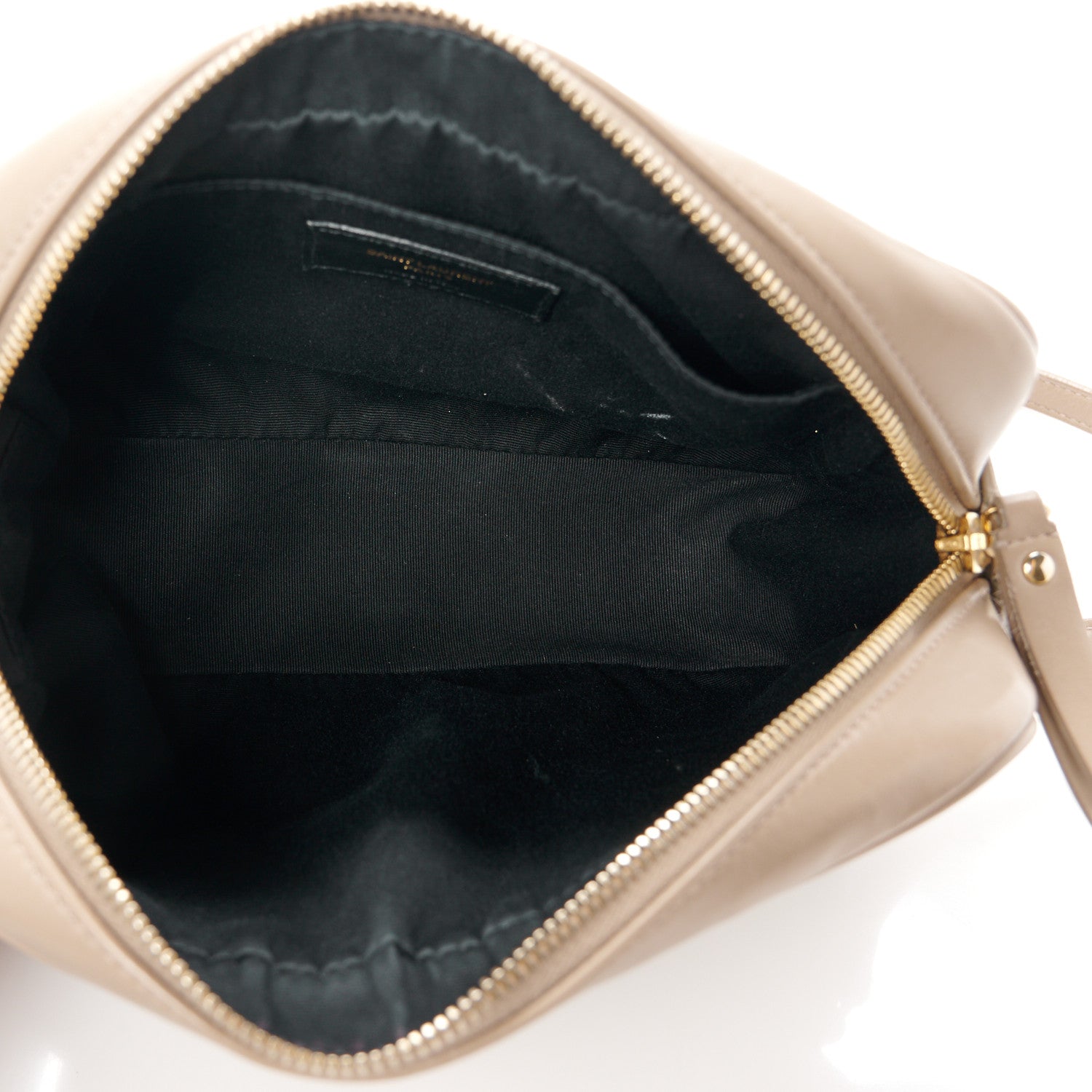 Saint Laurent Calfskin Matelasse Monogram Lou Camera Bag Dark Beige 5 of 11