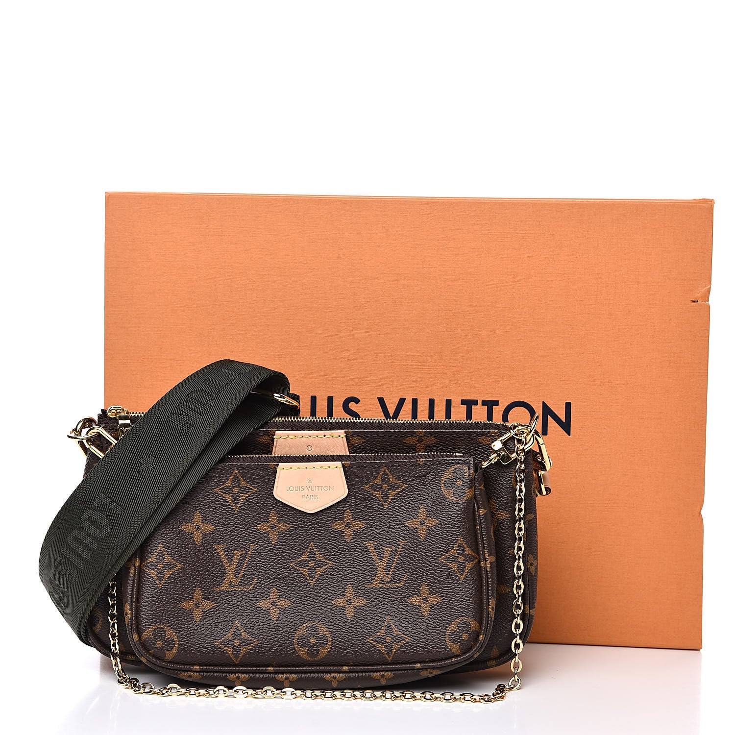 Louis Vuitton Monogram Multi Pochette Accessories Kaki 11 of 11