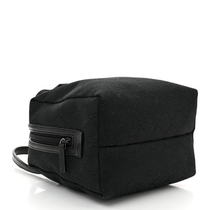 Gucci Monogram Large Balthus Cosmetic Pouch Black 4 of 10