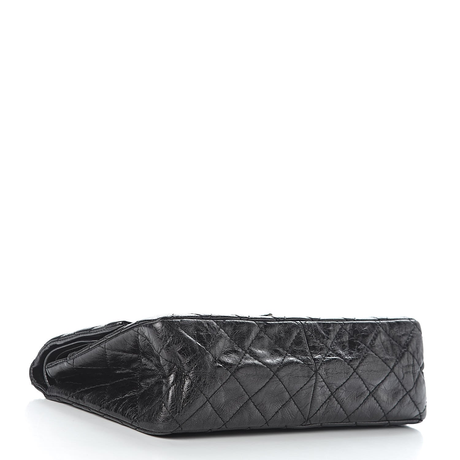 Chanel Glazed Calfskin Quilted 2.55 Reissue 226 Flap So Black 4 of 13