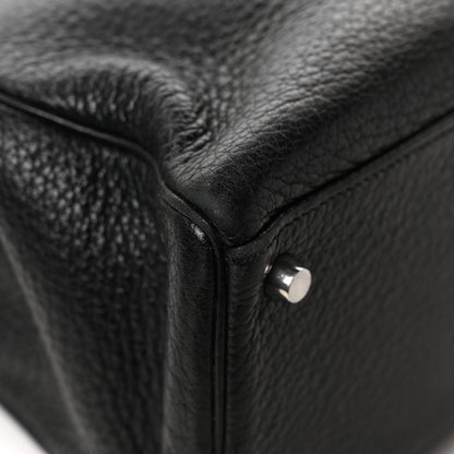 Hermes Buffle Skipper Kelly Retourne 35 Black 10 of 18
