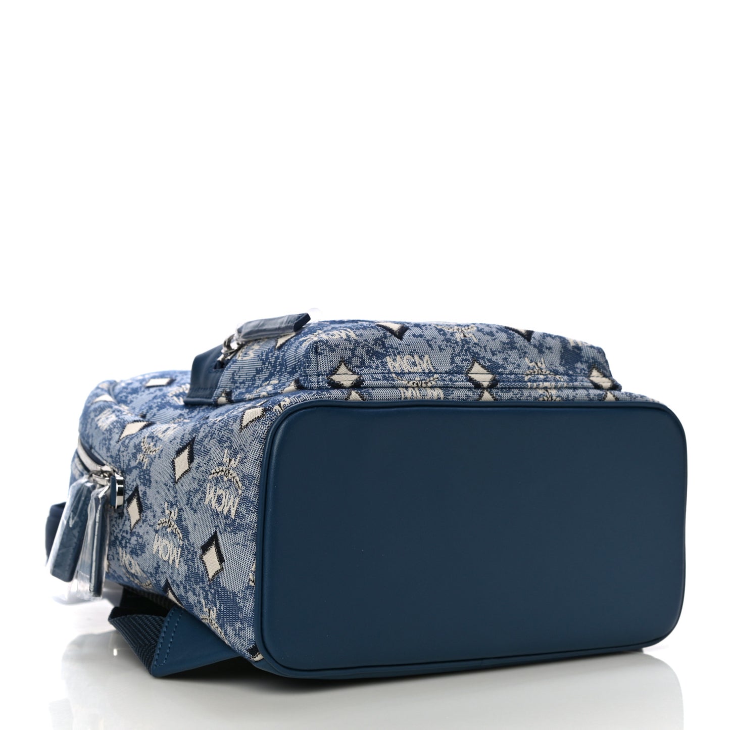 Jacquard Monogram Small Backpack Blue