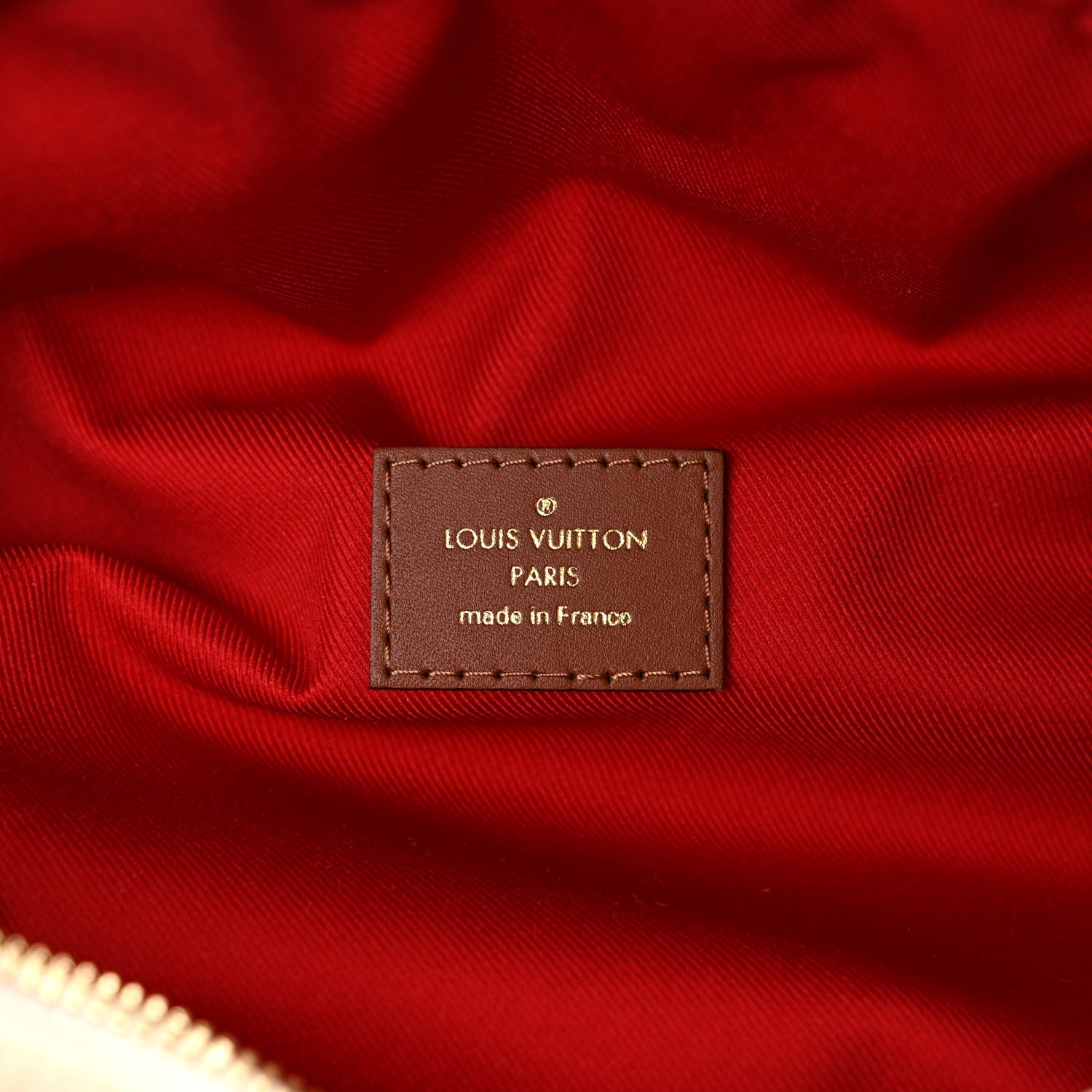 Louis Vuitton Shearling Monogram LV Ski Bumbag Cream Brown 5 of 8
