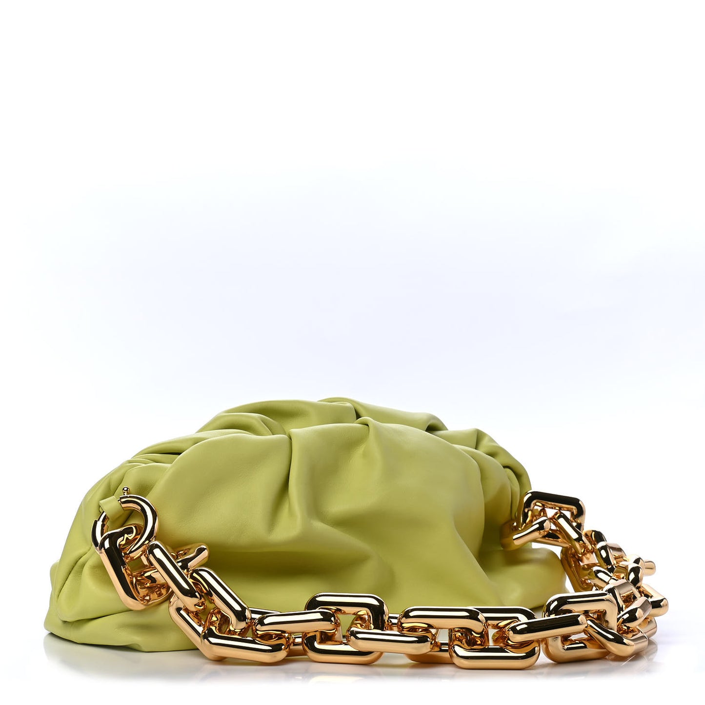 Calfskin The Pouch Chain Seagrass