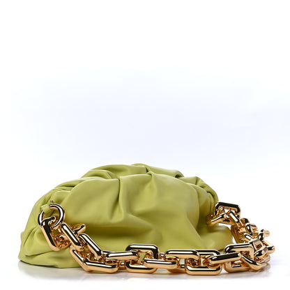 Bottega Veneta Calfskin The Pouch Chain Seagrass 2 of 4