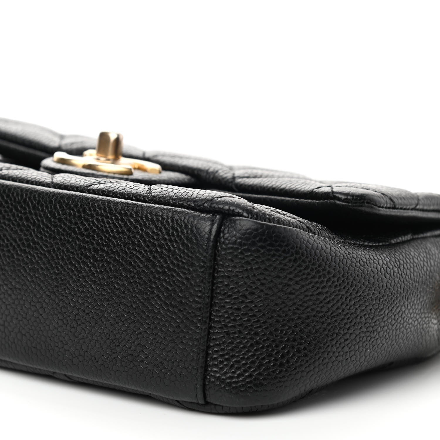 Chanel Caviar Quilted Mini Chain Soul Flap Black 8 of 9
