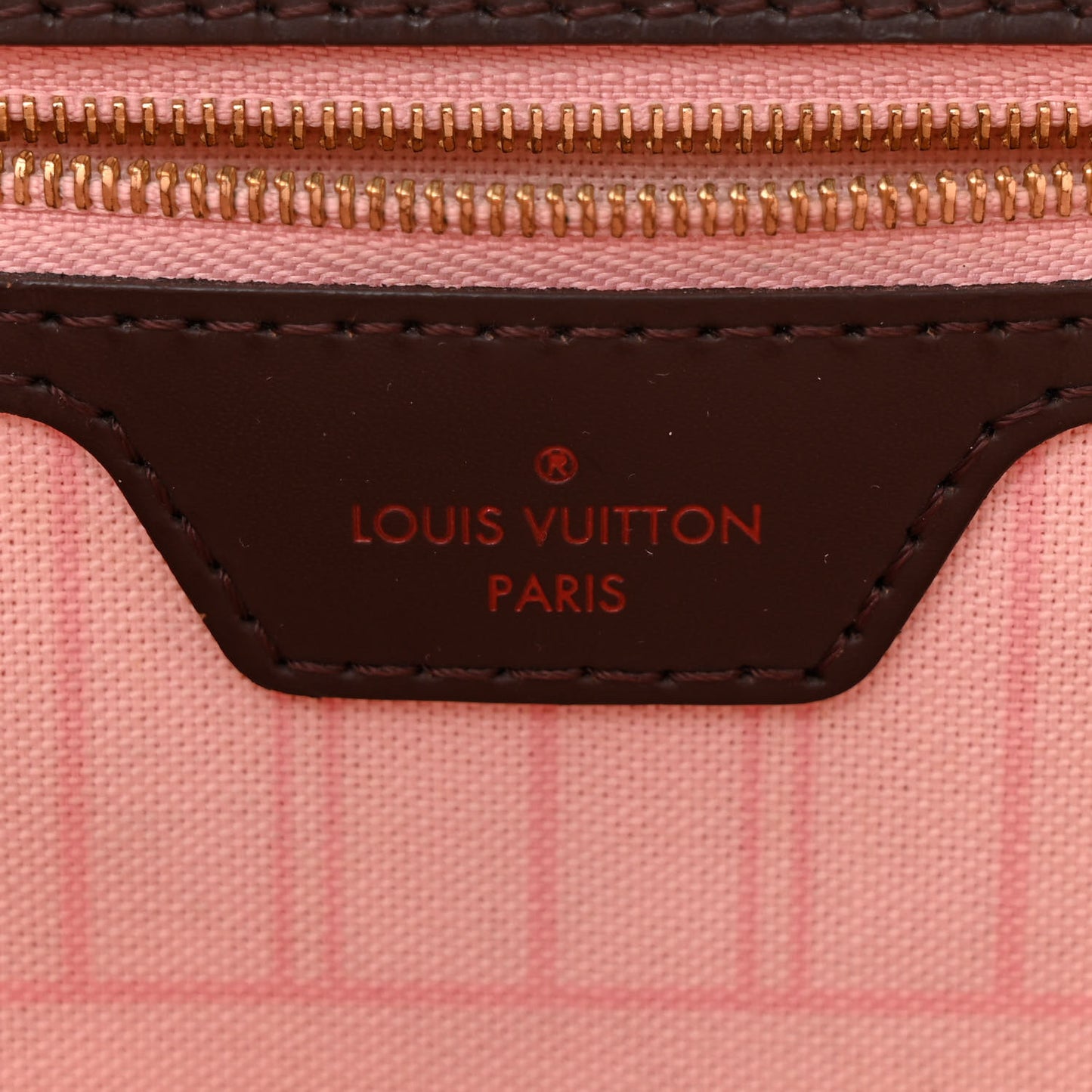 Damier Ebene Neo Neverfull MM Rose Ballerine