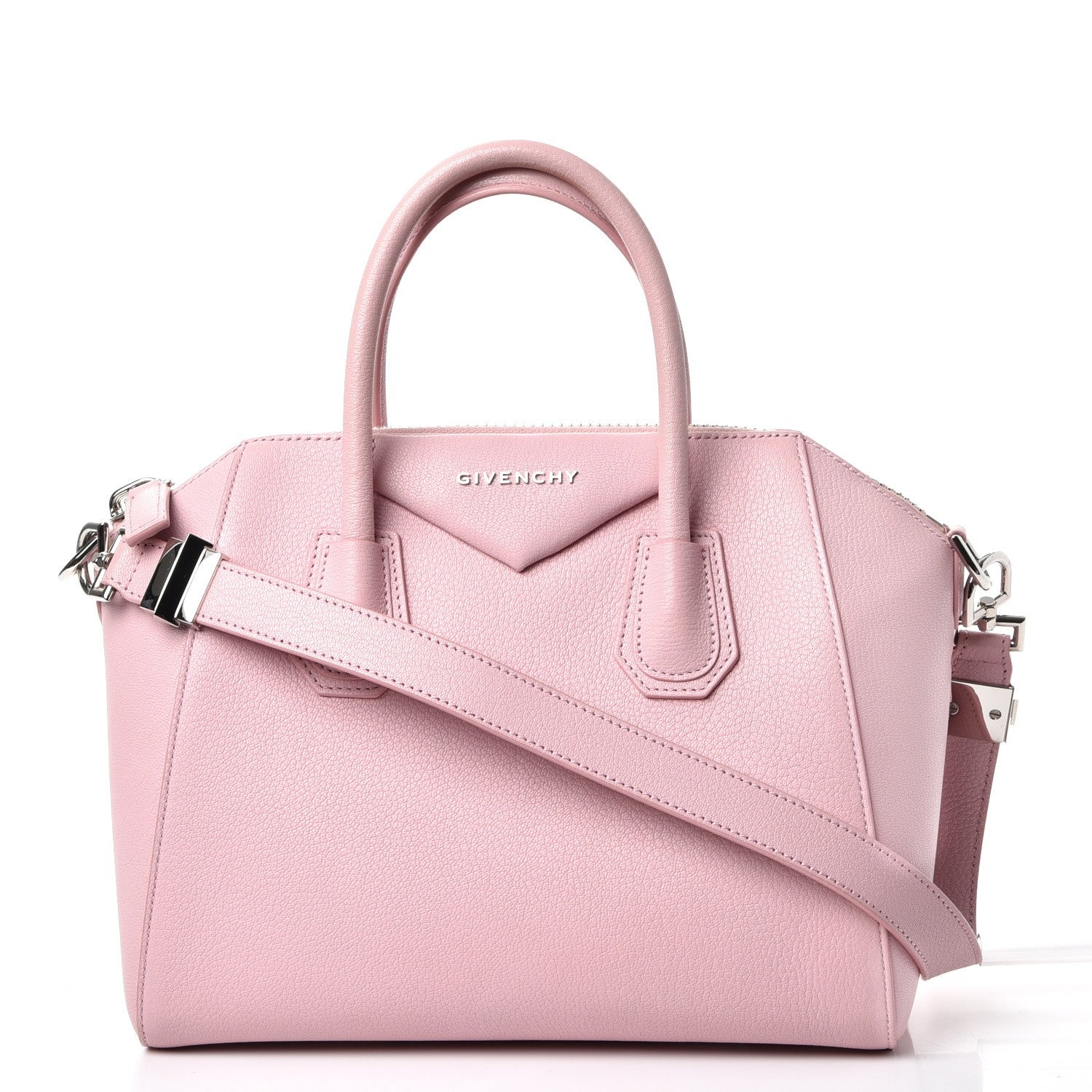 Givenchy Sugar Goatskin Small Antigona Bright Pink 1 of 9