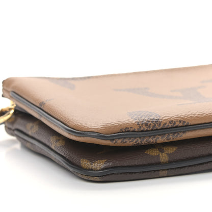 Louis Vuitton Reverse Monogram Giant Double Zip Pochette 9 of 10