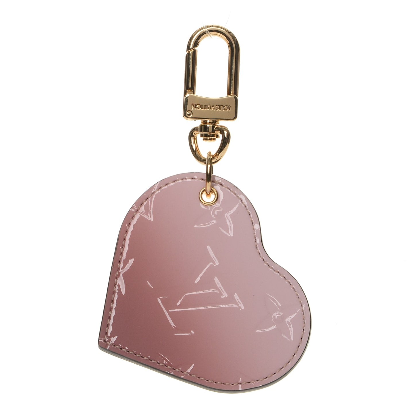 Vernis Degrade Heart Bag Charm Pink