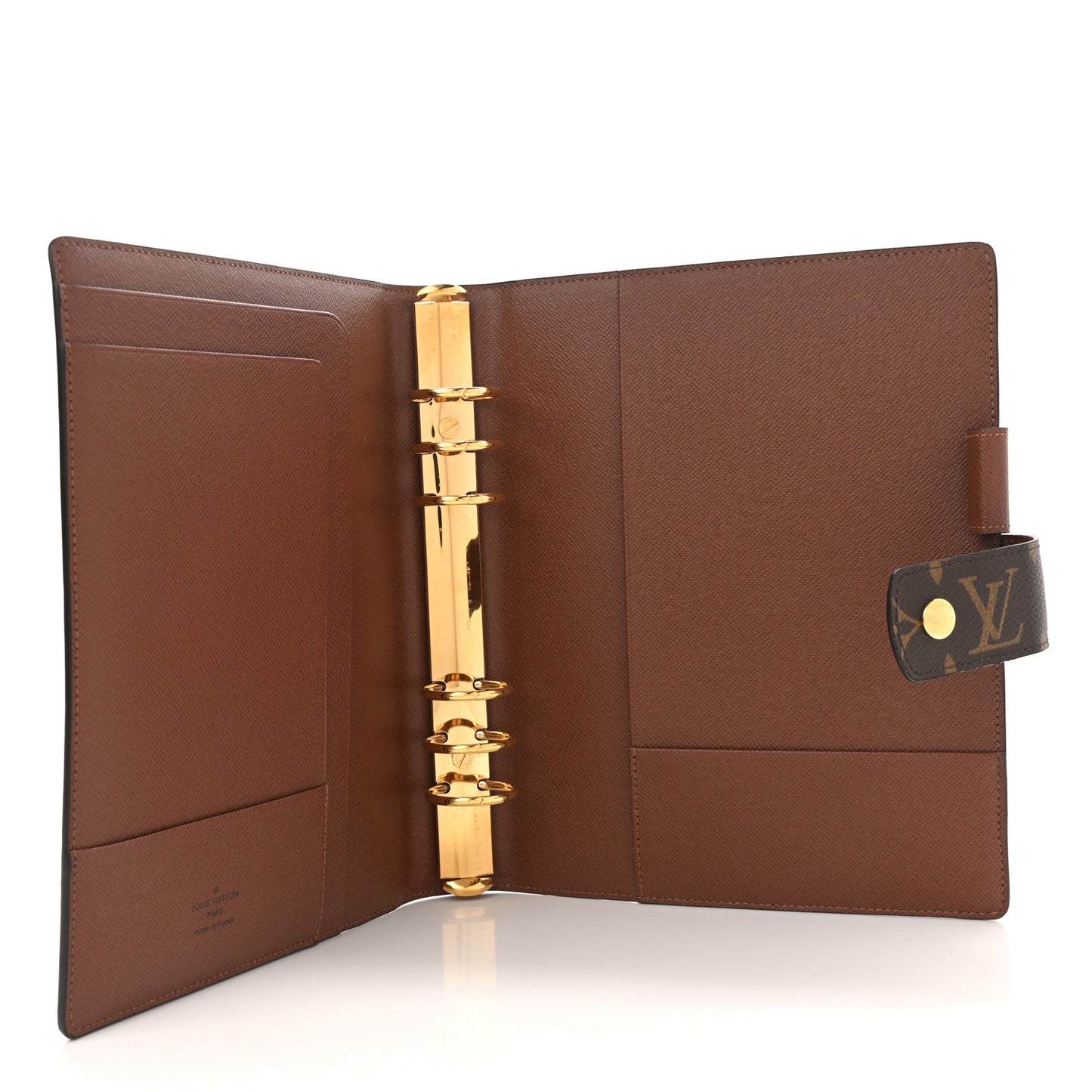 Monogram Large Ring Agenda Cover