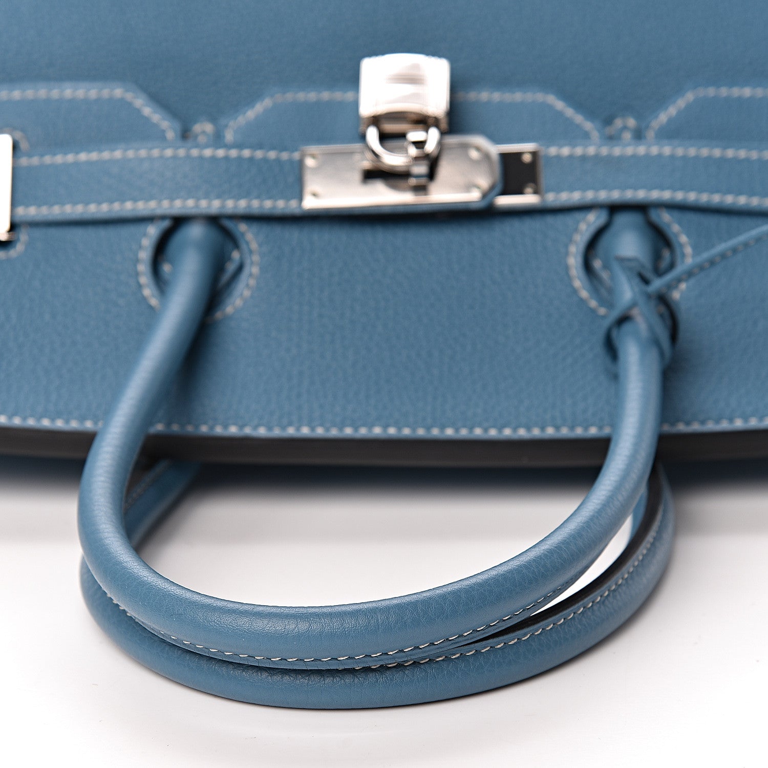 Hermes Togo Birkin 35 Blue Jean 31 of 36