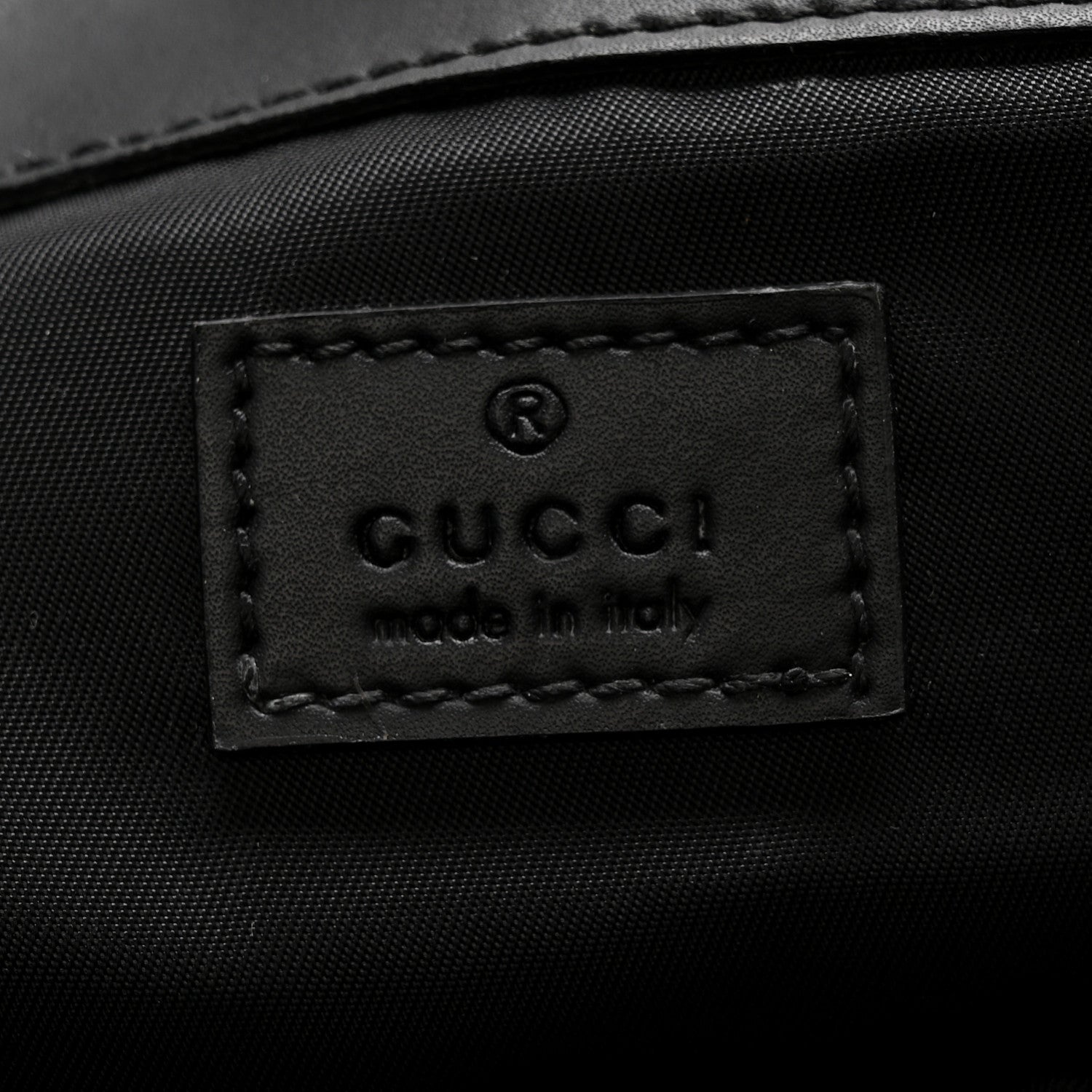 Gucci GG Supreme Monogram Web Messenger Diaper Bag Black Grey 6 of 14