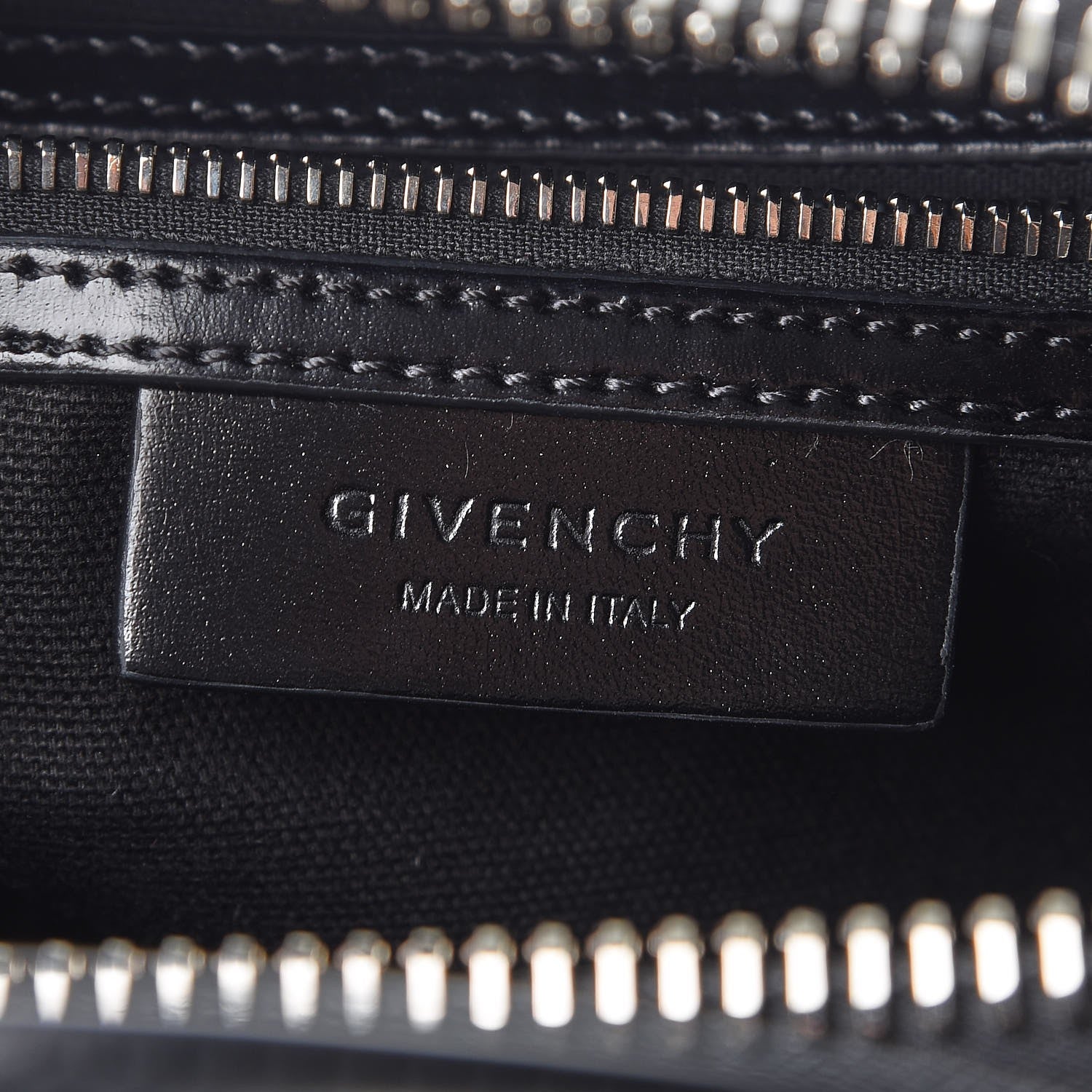 Givenchy Shiny Lord Calfskin Small Antigona Black 6 of 10