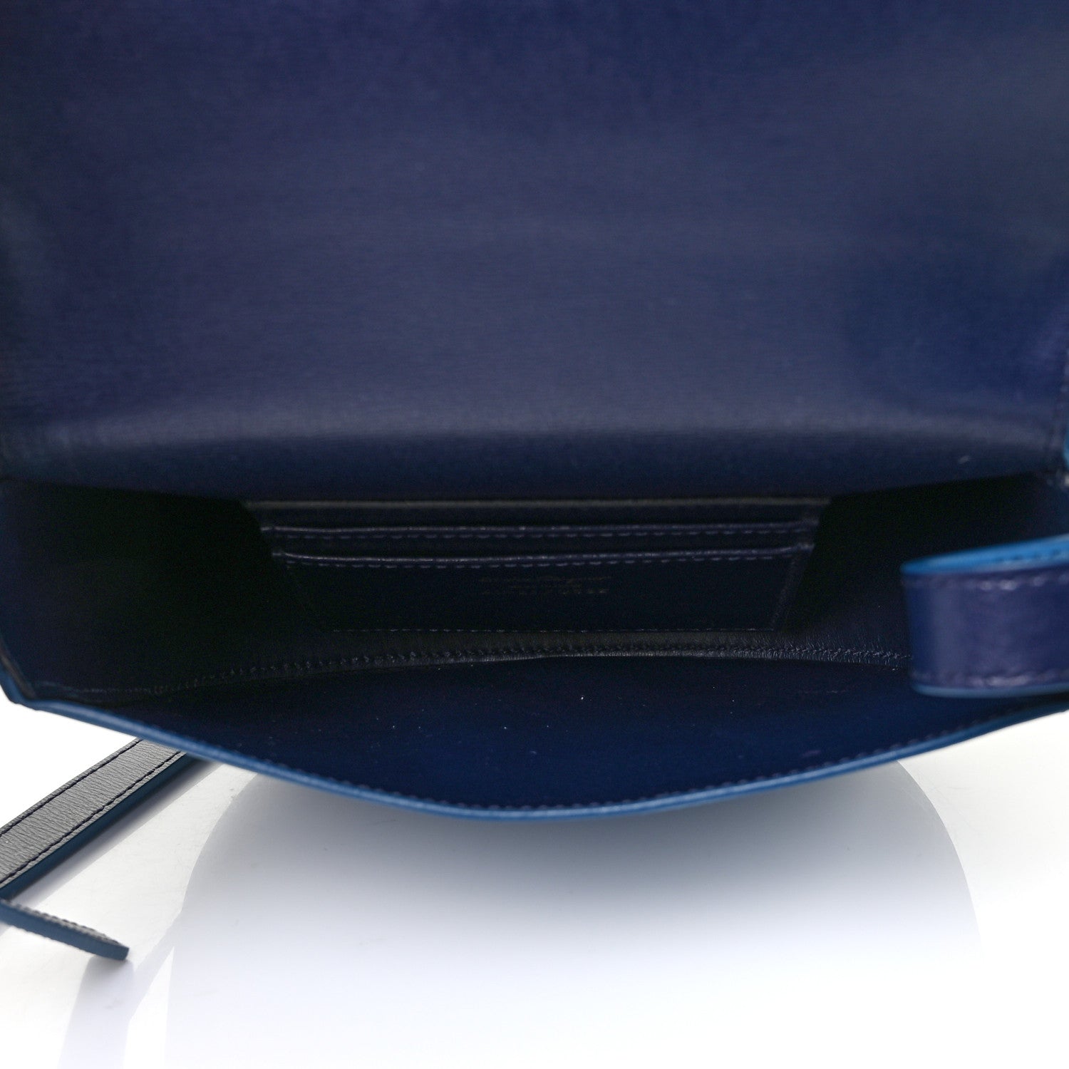 Salvatore Ferragamo Calfskin Gancini City Crossbody Azure Navy 4 of 8