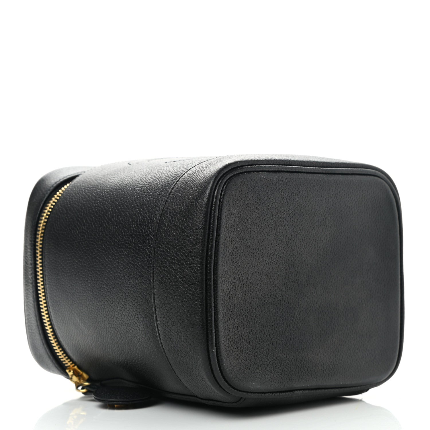 Chanel Caviar Vanity Cosmetic Case Black 4 of 10