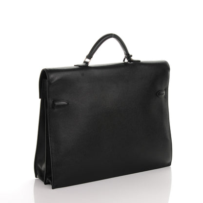 Hermes Epsom Kelly Depeche 38 Black 4 of 20