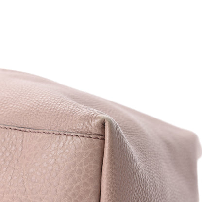Gucci Pebbled Calfskin Medium Soho Chain Shoulder Bag Dark Cipria 9 of 15