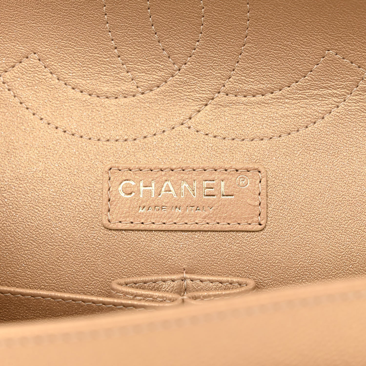 Chanel Pearly Caviar Quilted Jumbo Double Flap Gold 6 of 14