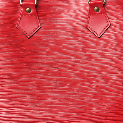 Louis Vuitton Epi Alma PM Castillan Red 7 of 9