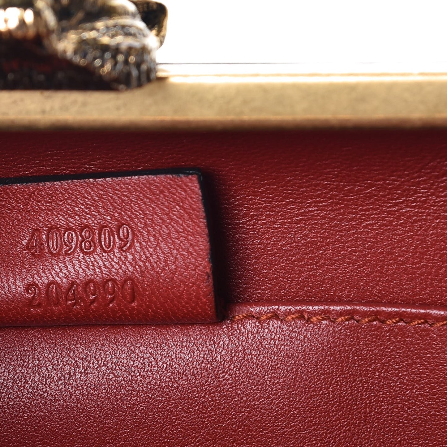 Linen Herbarium Print Broadway Box Clutch Cherry