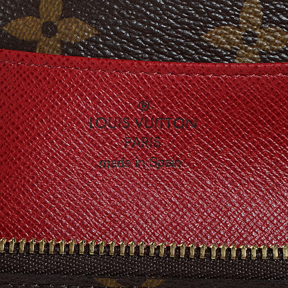 Louis Vuitton Monogram Emilie Wallet Red 5 of 7
