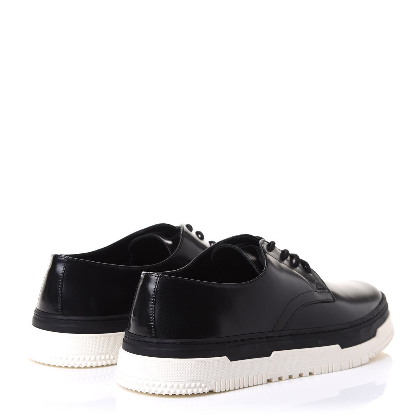 Calfskin Mens Sneakers 42.5 Black