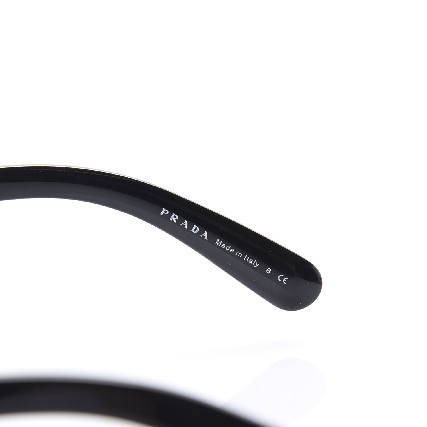 Prada Acetate Baroque Sunglasses SPR 27O Black 6 of 8
