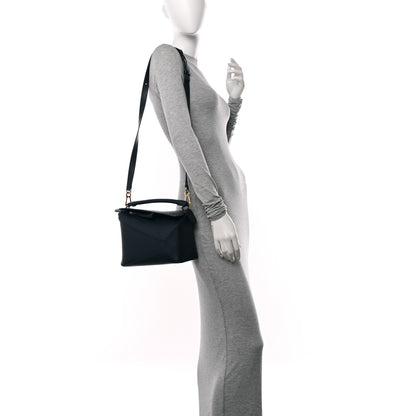 Loewe Soft Grained Calfskin Small Puzzle Edge Bag Navy 2 of 9