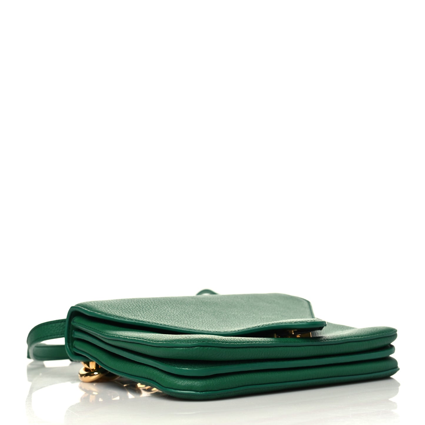 Calfskin Mount Envelope Bag Jungle