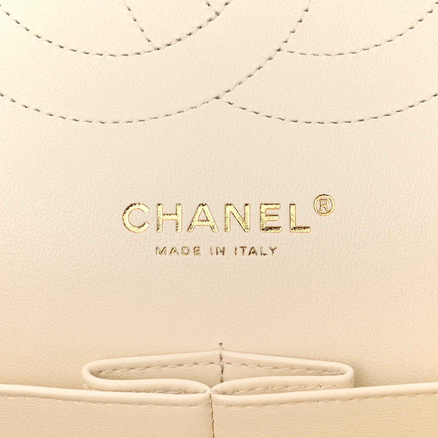 Caviar Quilted Jumbo Double Flap White