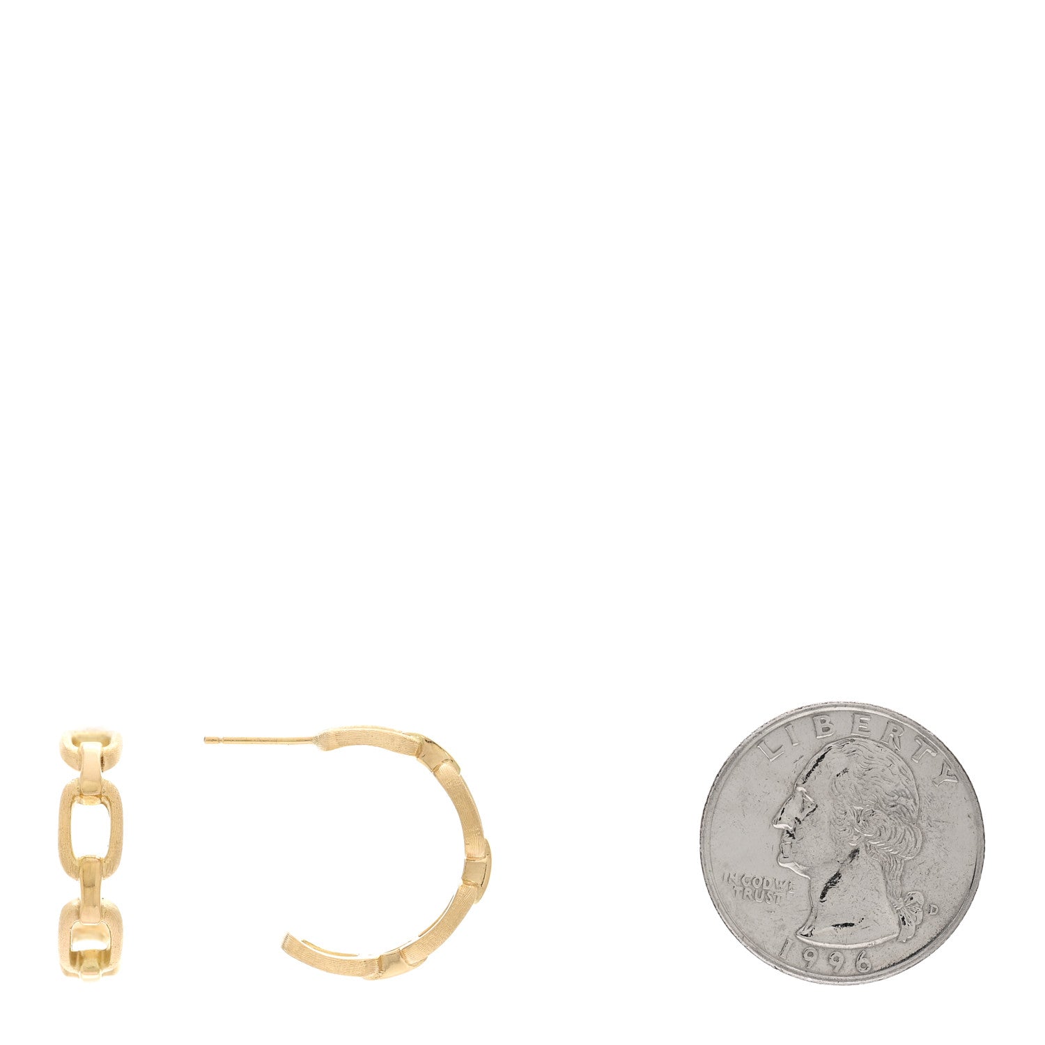 Marco Bicego 18K Yellow Gold Murano Hoop Earrings 2 of 4