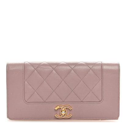 Chanel Sheepskin Quilted Mademoiselle Vintage Flap Wallet Pink 1 of 11